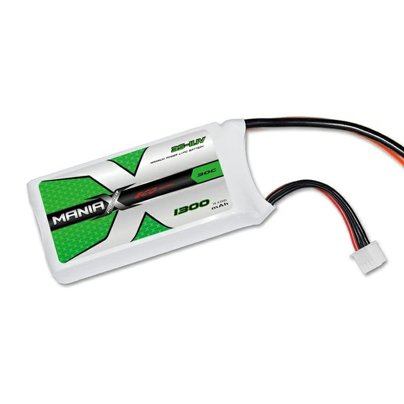 3S-11.1V 1300mAh 30C Lipo Battery
